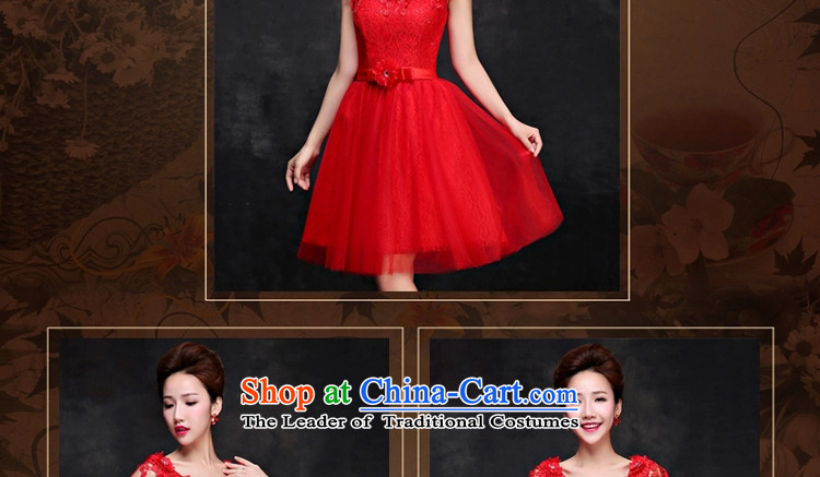 2015 Spring wedding dresses Bridal Services red word bows shoulder bridesmaid services summer gown female skirt red small made no refund is not replaced picture, prices, brand platters! The elections are supplied in the national character of distribution, so action, buy now enjoy more preferential! As soon as possible.