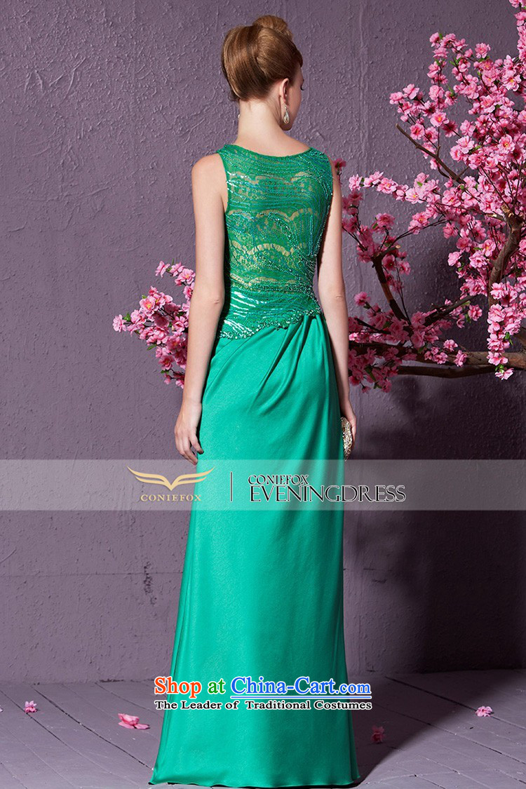 Creative Fox stylish gauze banquet evening dresses moderator dress will long to Sau San evening dress bows services during the spring and autumn long skirt 30918 green L picture, prices, brand platters! The elections are supplied in the national character of distribution, so action, buy now enjoy more preferential! As soon as possible.