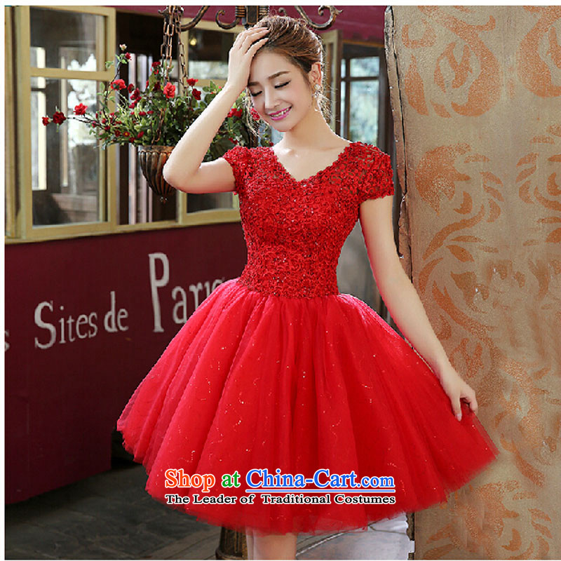 Evening dress new summer 2015 short, banquet dresses dress girl brides bows to marry a stylish White XXL Pictures field shoulder, prices, brand platters! The elections are supplied in the national character of distribution, so action, buy now enjoy more preferential! As soon as possible.