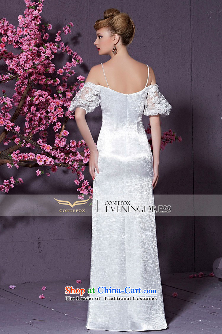 The kitsune white strap with creative and chest bride wedding dresses wedding dress to Sau San long evening dress bows services under the auspices of dress skirt 30928 White M picture, prices, brand platters! The elections are supplied in the national character of distribution, so action, buy now enjoy more preferential! As soon as possible.