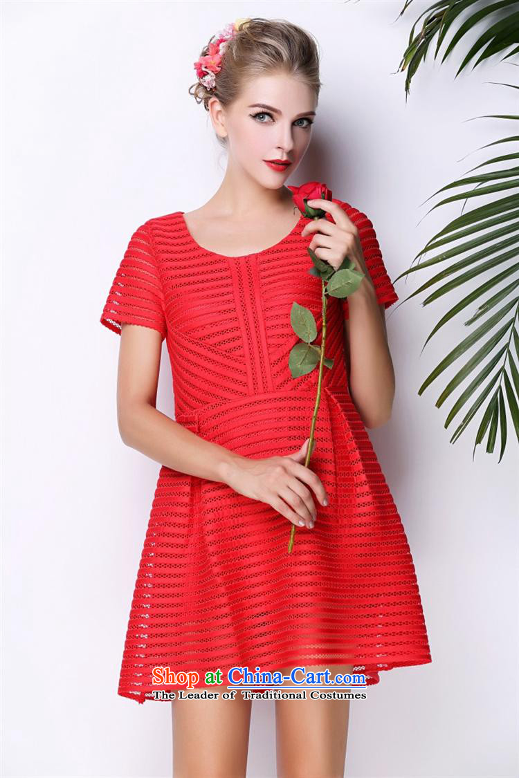 Vpro only new dress red bride bows dress marriage the lift mast to Sau San short-sleeved dresses 2178a RED M picture, prices, brand platters! The elections are supplied in the national character of distribution, so action, buy now enjoy more preferential! As soon as possible.