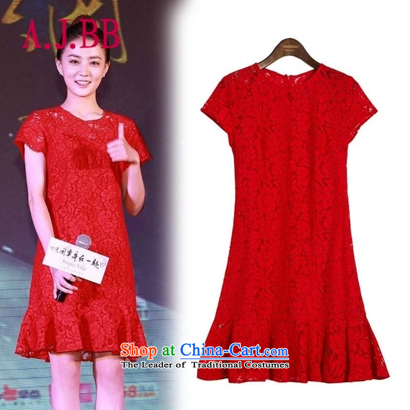 Vpro only dress silk dress evening dresses larger dresses two kits 3089 Red L,A.J.BB,,, shopping on the Internet