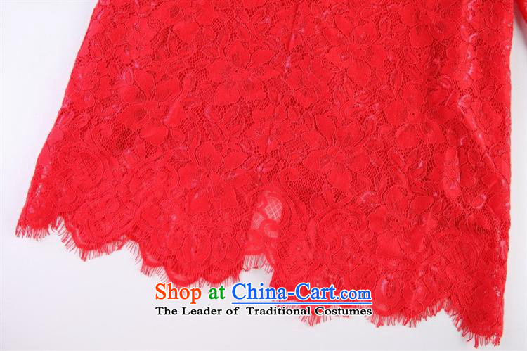 Only the 2015 autumn costumes vpro inside the new red bows services evening dresses lace stitching horn cuff dresses 3,091 red XL Photo, prices, brand platters! The elections are supplied in the national character of distribution, so action, buy now enjoy more preferential! As soon as possible.