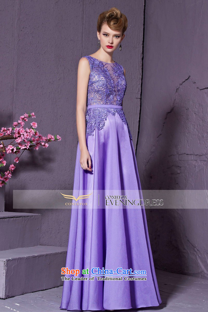 Creative Fox purple lace nail pearl banquet evening dresses marriages services under the auspices of the annual bows dress will long dresses skirts Sau San 30955 light purple S picture, prices, brand platters! The elections are supplied in the national character of distribution, so action, buy now enjoy more preferential! As soon as possible.