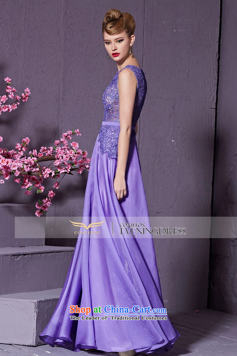 Creative Fox purple lace nail pearl banquet evening dresses marriages services under the auspices of the annual bows dress will long dresses skirts Sau San 30955 light purple S picture, prices, brand platters! The elections are supplied in the national character of distribution, so action, buy now enjoy more preferential! As soon as possible.
