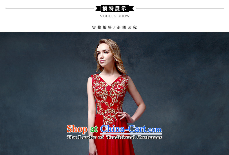 According to Lin Sha 2015 new bride services stylish bridal dresses drink red wedding dress evening dress long crowsfoot Sau San red tailored consulting customer service picture, prices, brand platters! The elections are supplied in the national character of distribution, so action, buy now enjoy more preferential! As soon as possible.
