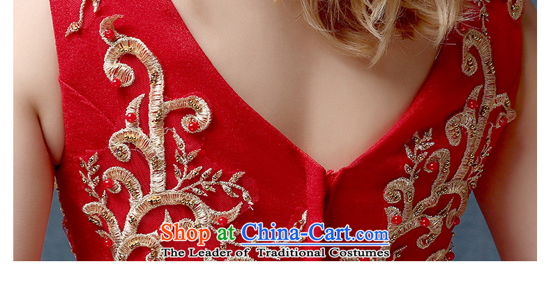 According to Lin Sha 2015 new bride services stylish bridal dresses drink red wedding dress evening dress long crowsfoot Sau San red tailored consulting customer service picture, prices, brand platters! The elections are supplied in the national character of distribution, so action, buy now enjoy more preferential! As soon as possible.