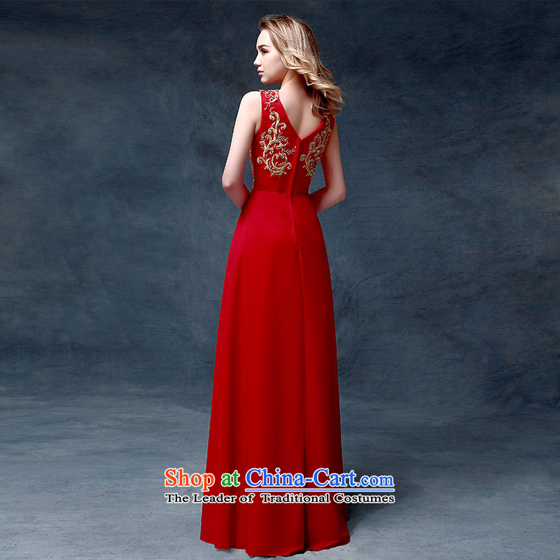 According to Lin Sha 2015 new bride services stylish bridal dresses drink red wedding dress evening dress long crowsfoot Sau San red tailored customer service, in accordance with the Advisory Lin Sha , , , shopping on the Internet