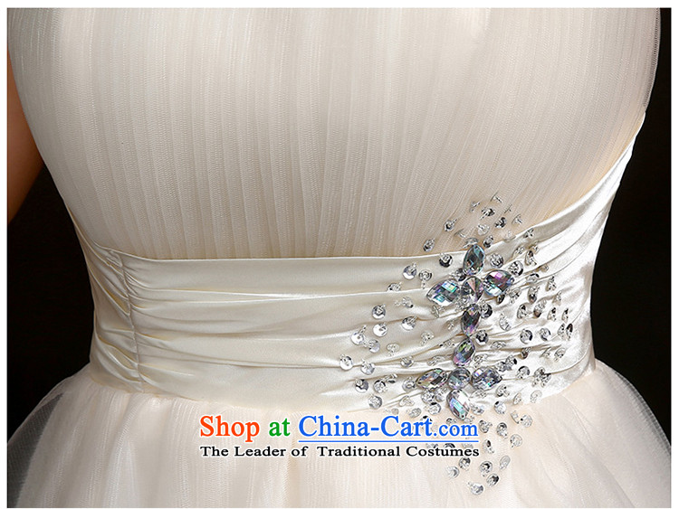 According to Lin Sha 2015 new bridesmaid services marriages wedding dress bridesmaid mission small dress sister skirt bon bon skirt S picture, prices, brand platters! The elections are supplied in the national character of distribution, so action, buy now enjoy more preferential! As soon as possible.