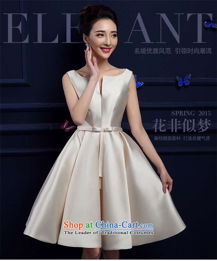 Korea, Gigi Lai stylish 2015HANNIZI length of evening summer elegant banquet dress, wine red short) S picture, prices, brand platters! The elections are supplied in the national character of distribution, so action, buy now enjoy more preferential! As soon as possible.