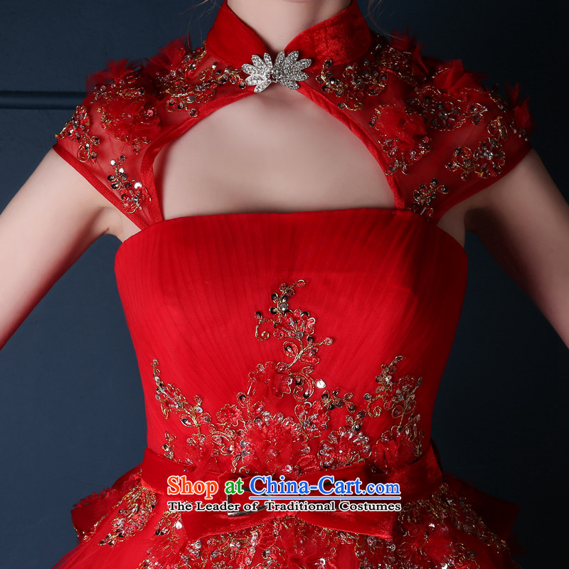 Wedding dress 2015 Korean New Red anointed chest long bride bows services video thin evening dress will make to the summer picture color size, Sin Sin Introduction , , , shopping on the Internet