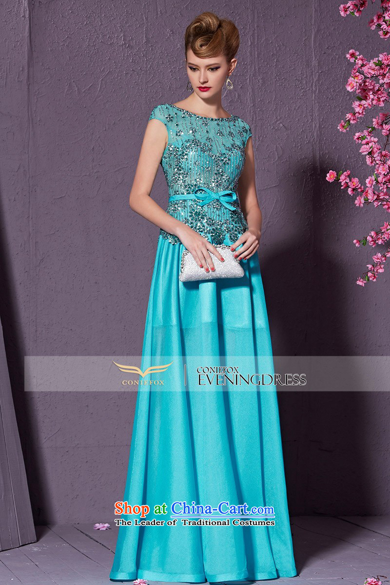 Creative Fox blue dress package shoulder banquet style long lace on chip evening drink service will preside over a welcome wedding dress uniform 82196 SKYBLUE XXL picture, prices, brand platters! The elections are supplied in the national character of distribution, so action, buy now enjoy more preferential! As soon as possible.