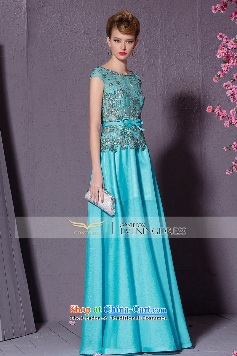 Creative Fox blue dress package shoulder banquet style long lace on chip evening drink service will preside over a welcome wedding dress uniform 82196 SKYBLUE XXL picture, prices, brand platters! The elections are supplied in the national character of distribution, so action, buy now enjoy more preferential! As soon as possible.