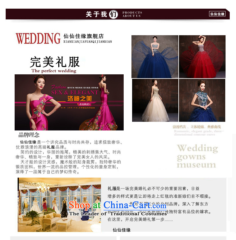The spring and summer of 2015, the Korean version of the new bride wedding dress purple long floor) theme banquets evening dress will make to the Purple size pictures, prices, brand platters! The elections are supplied in the national character of distribution, so action, buy now enjoy more preferential! As soon as possible.