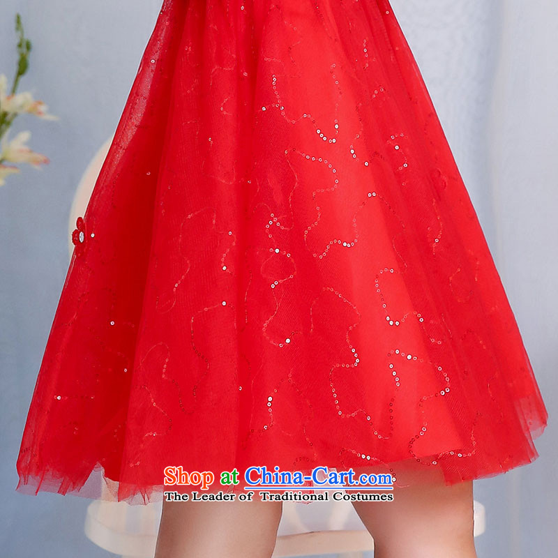 In the autumn of 2015 World new large red bride replacing pregnant women married to skirt the lift mast bows dress lace red dress two kits XL, 1582 to the world of online shopping has been pressed.