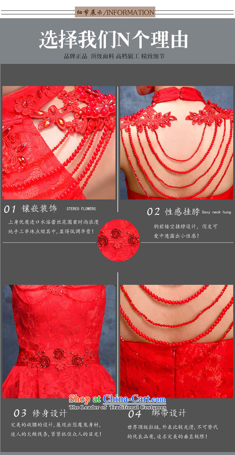 The autumn 2015 new front stub long after wiping the chest short bridesmaid bows services of female evening dress skirt red marriage small XL Photo, prices, brand platters! The elections are supplied in the national character of distribution, so action, buy now enjoy more preferential! As soon as possible.