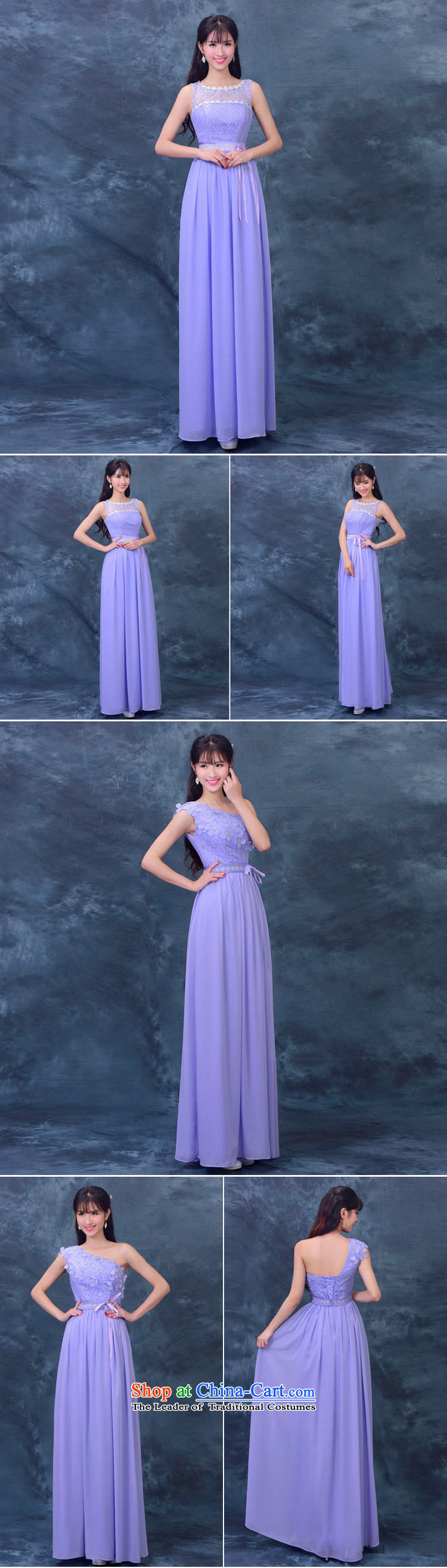 Bridesmaid mission dress purple long) bridesmaid services sister skirt bridesmaid skirt bride evening dresses 2015 NEW C XL Photo, prices, brand platters! The elections are supplied in the national character of distribution, so action, buy now enjoy more preferential! As soon as possible.
