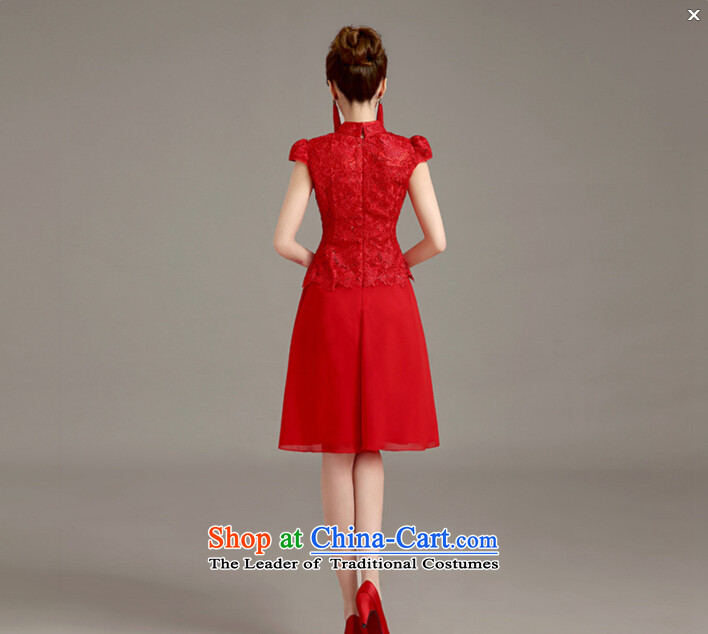The bride's-hwan long serving drink in spring and summer 2015 new retro cheongsam dress wedding dress Soo-wo service use red dragon S picture, prices, brand platters! The elections are supplied in the national character of distribution, so action, buy now enjoy more preferential! As soon as possible.