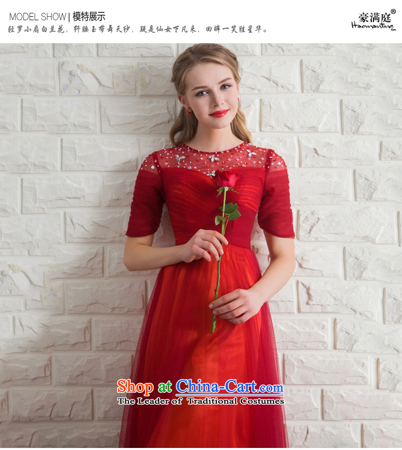 Ho full Chamber bride chief) bows cuff red wedding dinner will be chairing the marriage evening dresses bride red L picture, prices, brand platters! The elections are supplied in the national character of distribution, so action, buy now enjoy more preferential! As soon as possible.