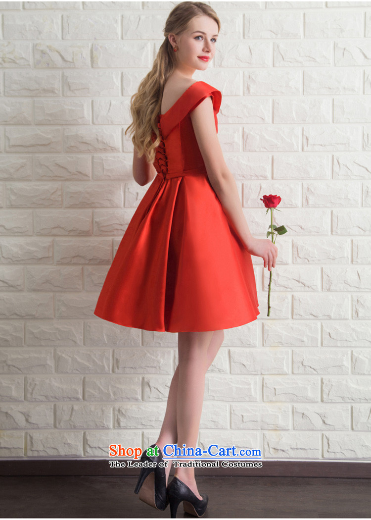 Marriage Ceremony Service Bridal summer short bows of small red dress female bridesmaid services moderator evening dresses 2015 New Red M picture, prices, brand platters! The elections are supplied in the national character of distribution, so action, buy now enjoy more preferential! As soon as possible.