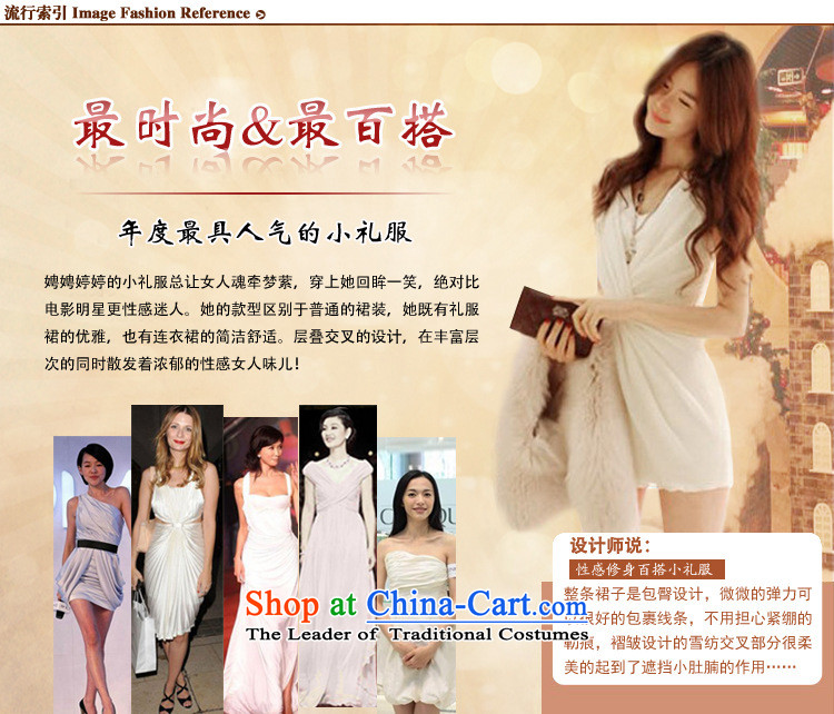 Jeon Sang-us new Yi Package 2015 Sau San dress small dress and bridesmaid package skirt tight sexy dresses A2154 white L picture, prices, brand platters! The elections are supplied in the national character of distribution, so action, buy now enjoy more preferential! As soon as possible.