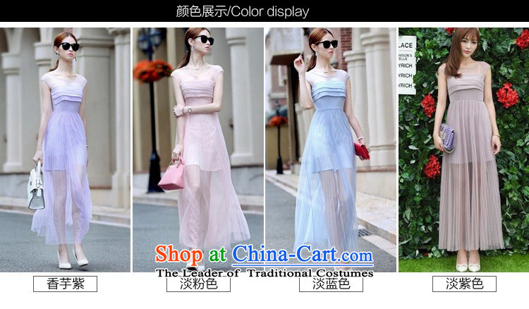 Jeon Sang-spring and summer 2015 Sau San like Susy Nagle temperament long skirt) bridesmaid small dress fairies dresses A2154 pink S picture, prices, brand platters! The elections are supplied in the national character of distribution, so action, buy now enjoy more preferential! As soon as possible.