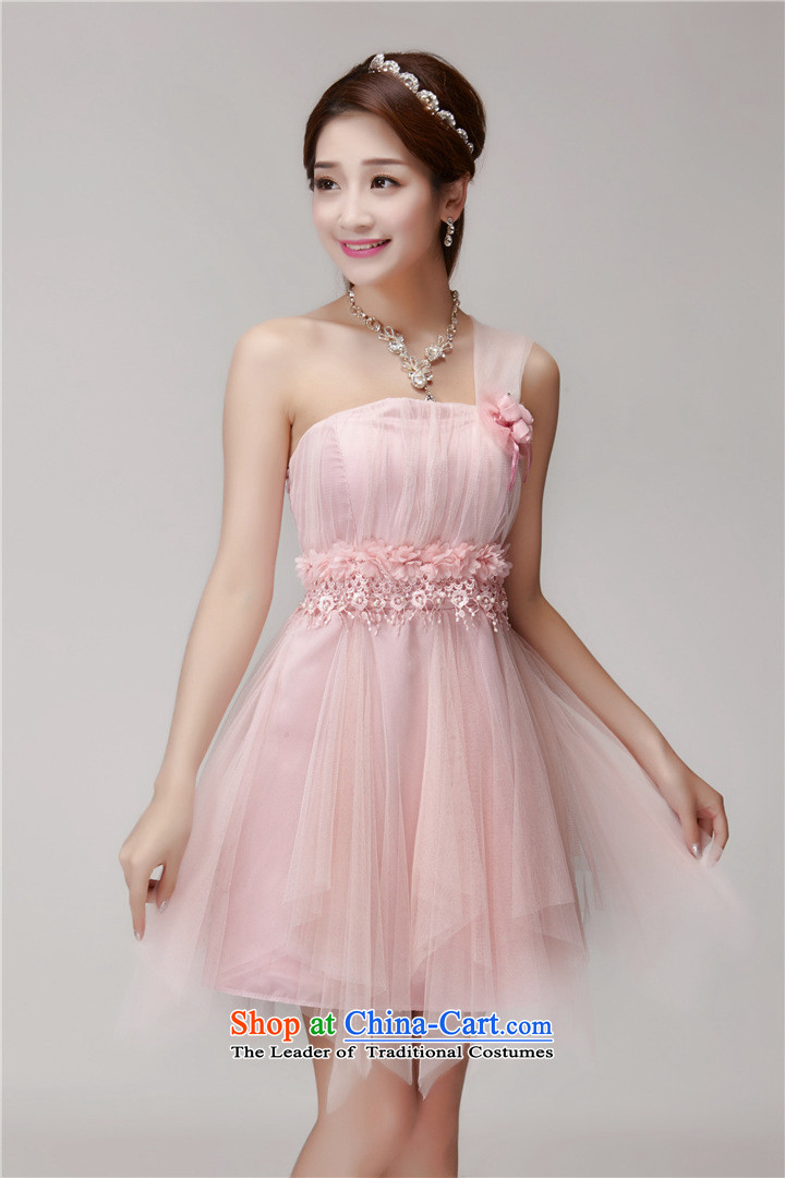 Full-Sang-mi bridesmaid services 2015 new bridesmaid mission dress evening dresses and sisters skirts banquet short, small dress summer A2145 White M picture, prices, brand platters! The elections are supplied in the national character of distribution, so action, buy now enjoy more preferential! As soon as possible.