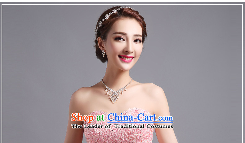 Jacob Chan bridesmaid dresses and chest after short long tail dress small summer 2015 new graphics thin princess birthday small dress skirt Pink Pink drink service S picture, prices, brand platters! The elections are supplied in the national character of distribution, so action, buy now enjoy more preferential! As soon as possible.