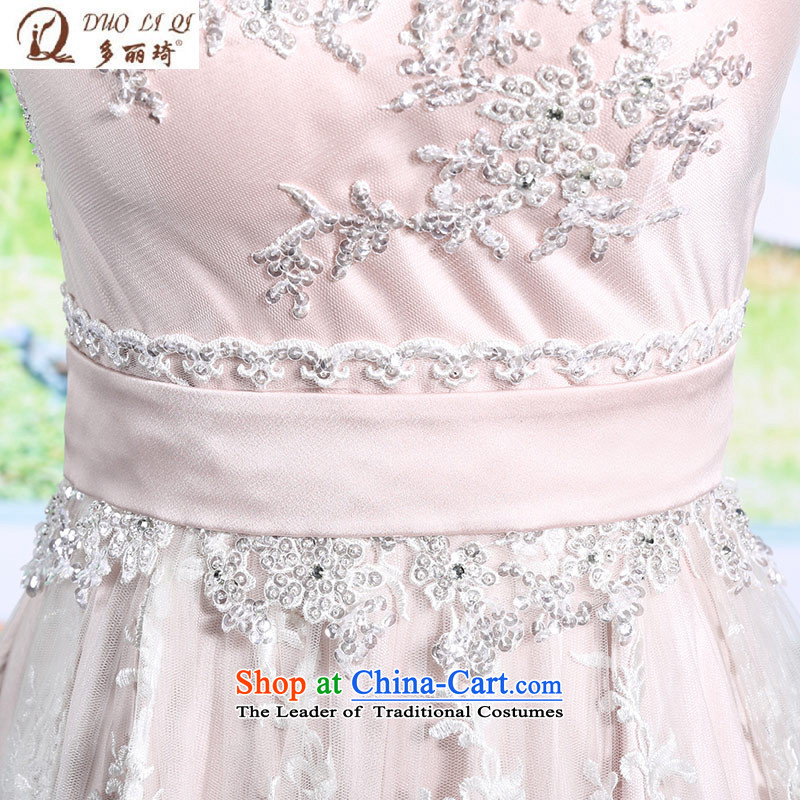 Doris Qi Princess Bride van bridesmaid short) bows small dress Sau San dresses 34.6 map color M multi-LAI Ki (doris dress) , , , shopping on the Internet