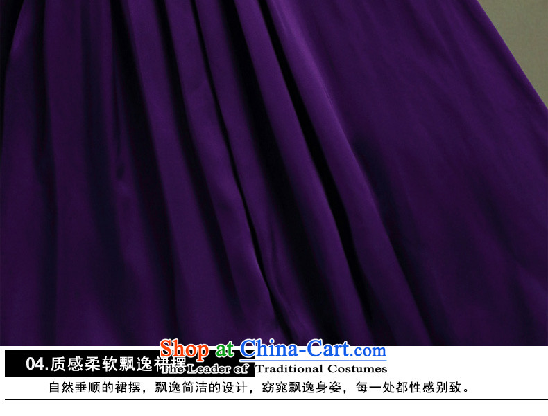 Doris Qi summer purple marriage services shoulder larger bows code evening dress women video thin 31331 purple XXL picture, prices, brand platters! The elections are supplied in the national character of distribution, so action, buy now enjoy more preferential! As soon as possible.