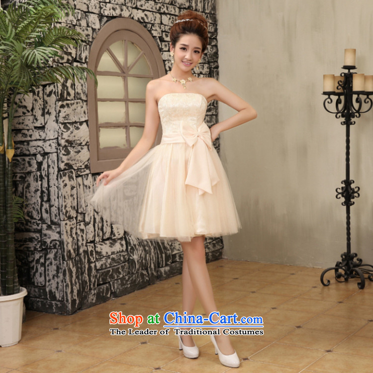 The Amman New Economy of card bridesmaid Dress Short of small sister small dress bride bows to small Sau San dress 2FJD white picture, prices, brand platters! The elections are supplied in the national character of distribution, so action, buy now enjoy more preferential! As soon as possible.