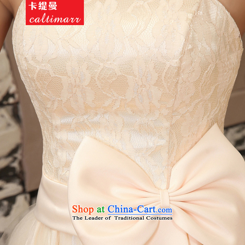 The Amman New Economy of card bridesmaid Dress Short of small sister small dress bride bows to small Sau San dress 2FJD white, Card (caltimarr economy) , , , shopping on the Internet