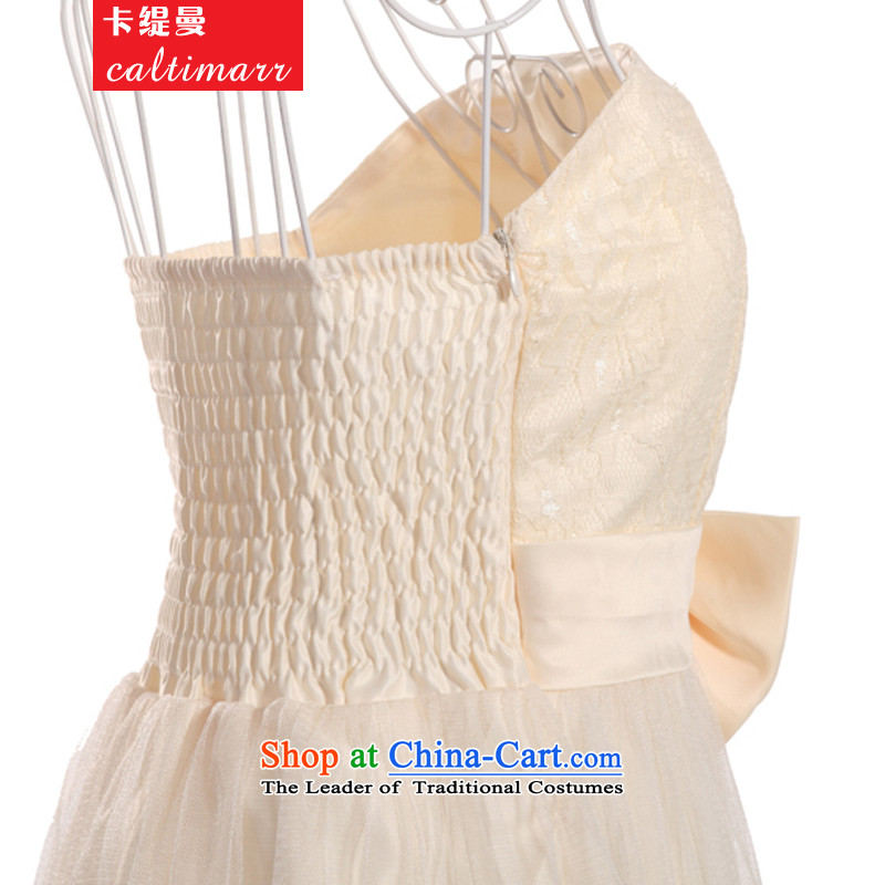 The Amman New Economy of card bridesmaid Dress Short of small sister small dress bride bows to small Sau San dress 2FJD white, Card (caltimarr economy) , , , shopping on the Internet