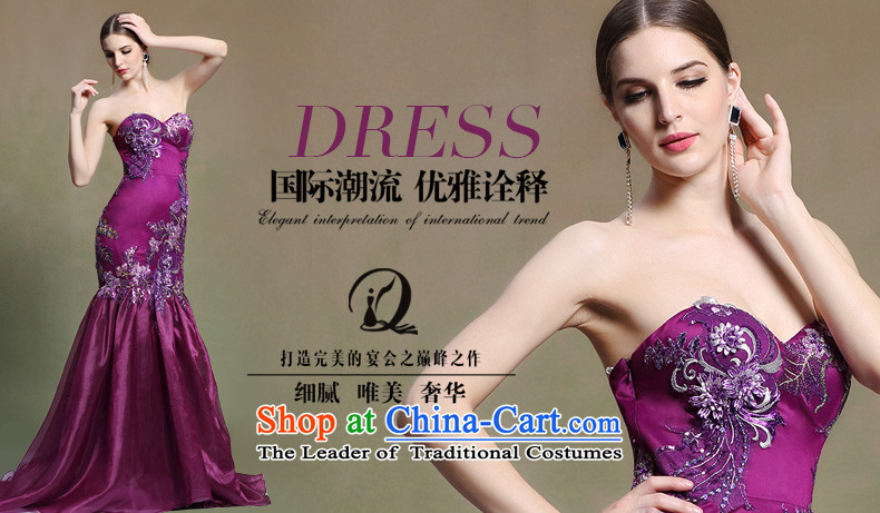 Doris wedding dresses marriage qi long bride bows and Chest Service Purple Sau San crowsfoot wedding 31333 purple XXL picture, prices, brand platters! The elections are supplied in the national character of distribution, so action, buy now enjoy more preferential! As soon as possible.