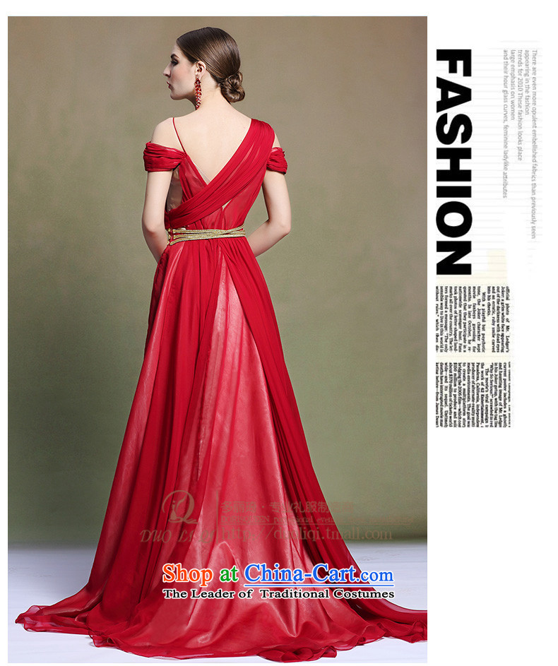 Doris Qi bride evening dresses back large small red tail V style serving 31346 Red XXL toasting champagne picture, prices, brand platters! The elections are supplied in the national character of distribution, so action, buy now enjoy more preferential! As soon as possible.