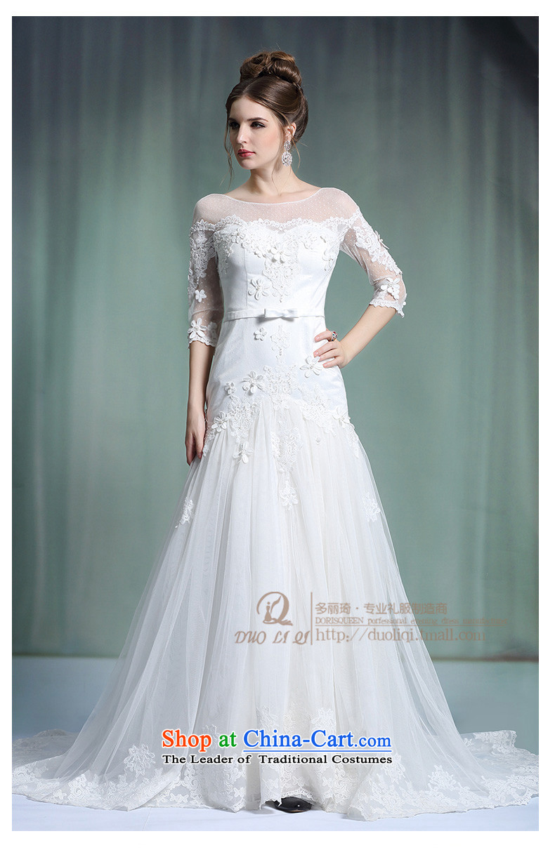Doris Qi Summer Wedding dress in Europe white tail evening performances in moderator cuff 31358 White M long skirt picture, prices, brand platters! The elections are supplied in the national character of distribution, so action, buy now enjoy more preferential! As soon as possible.