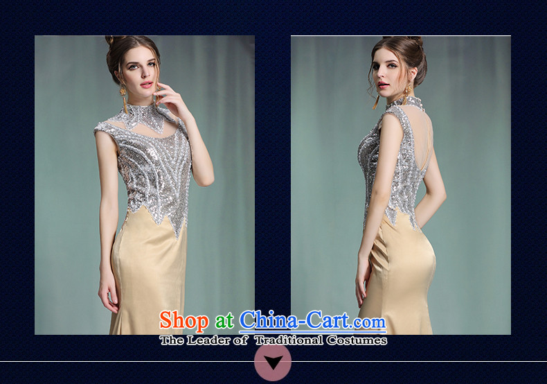 Doris Qi stereo rotator cuff silver aluminum foil evening dresses video and long, thin package dress 31388 map color M brand, prices, picture platters! The elections are supplied in the national character of distribution, so action, buy now enjoy more preferential! As soon as possible.