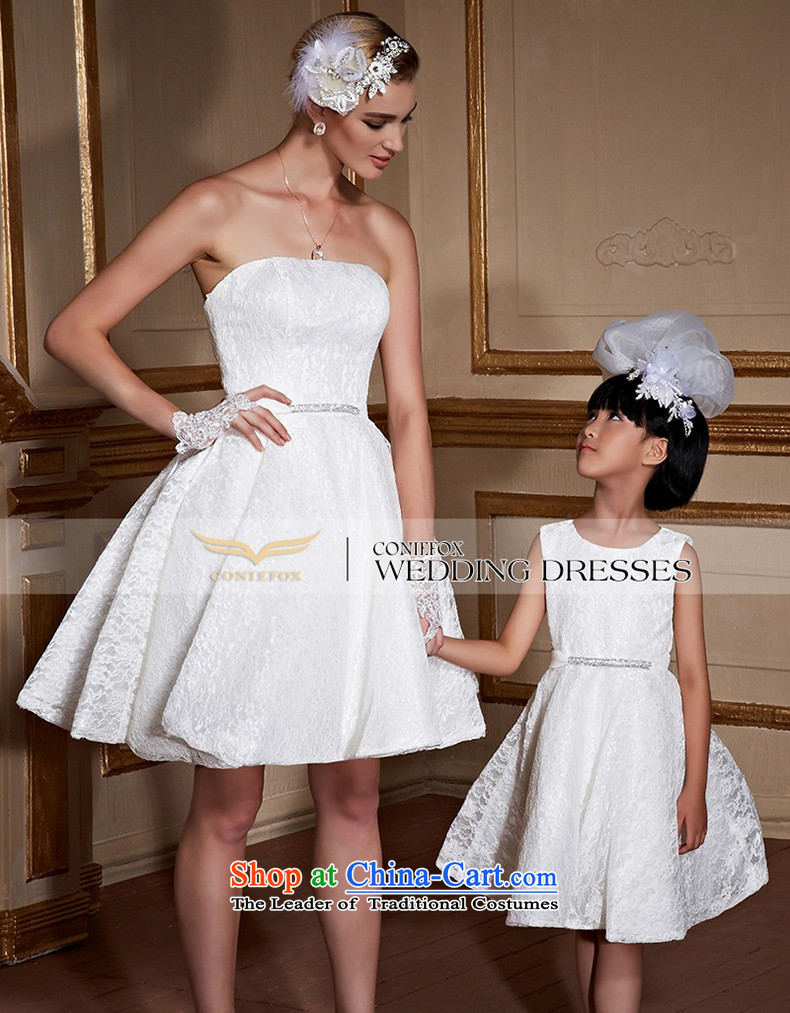 The kitsune style short of creative and chest wedding dresses Sau San large pregnant women wedding dresses parent-child bon bon skirt Sau San tie custom wedding 99069 white adult custom image, prices, brand platters! The elections are supplied in the national character of distribution, so action, buy now enjoy more preferential! As soon as possible.