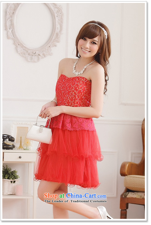Wipe the new 2015 Jk2.yy chest cake skirt large Wedding Dress Short of Sau San bride dress red bridesmaid services white XXXL recommendations about 160 pictures, prices, brand platters! The elections are supplied in the national character of distribution, so action, buy now enjoy more preferential! As soon as possible.