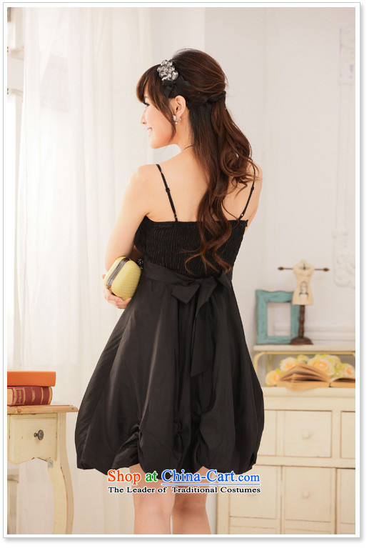 2015 new extracting Jk2.yy folds Foutune of lanterns skirt straps dress thick MM bridesmaid black uniforms Sau San XXXL recommendations about 160 pictures, prices, brand platters! The elections are supplied in the national character of distribution, so action, buy now enjoy more preferential! As soon as possible.