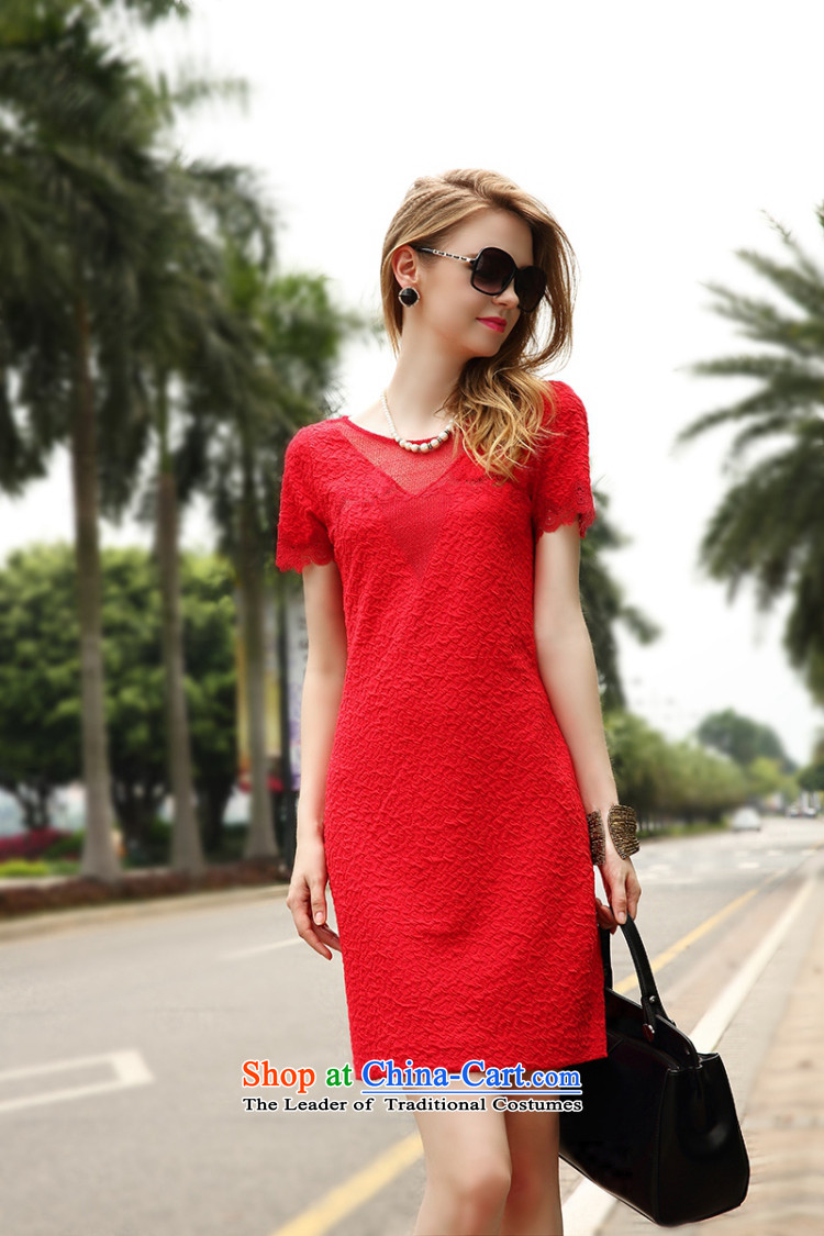 Yun-ying sa 2015 Spring/Summer New Sau San Lace Embroidery bridal dresses jacquard bows bridesmaid dress dress uniform LF10055 RED L picture, prices, brand platters! The elections are supplied in the national character of distribution, so action, buy now enjoy more preferential! As soon as possible.