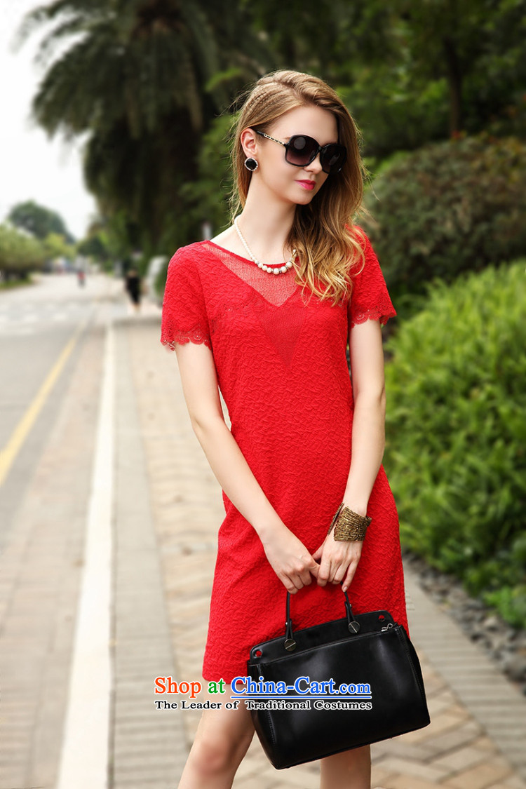 Yun-ying sa 2015 Spring/Summer New Sau San Lace Embroidery bridal dresses jacquard bows bridesmaid dress dress uniform LF10055 RED L picture, prices, brand platters! The elections are supplied in the national character of distribution, so action, buy now enjoy more preferential! As soon as possible.