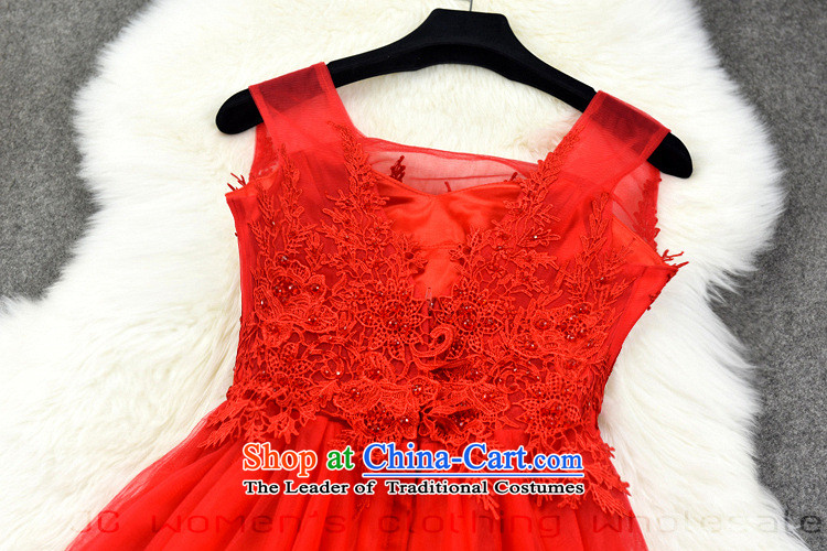 The new name of Hamilton 2015 yuan temperament bride bridesmaid, declares manually staple bead bon bon dress skirt already 10,582 Red XL Photo, prices, brand platters! The elections are supplied in the national character of distribution, so action, buy now enjoy more preferential! As soon as possible.
