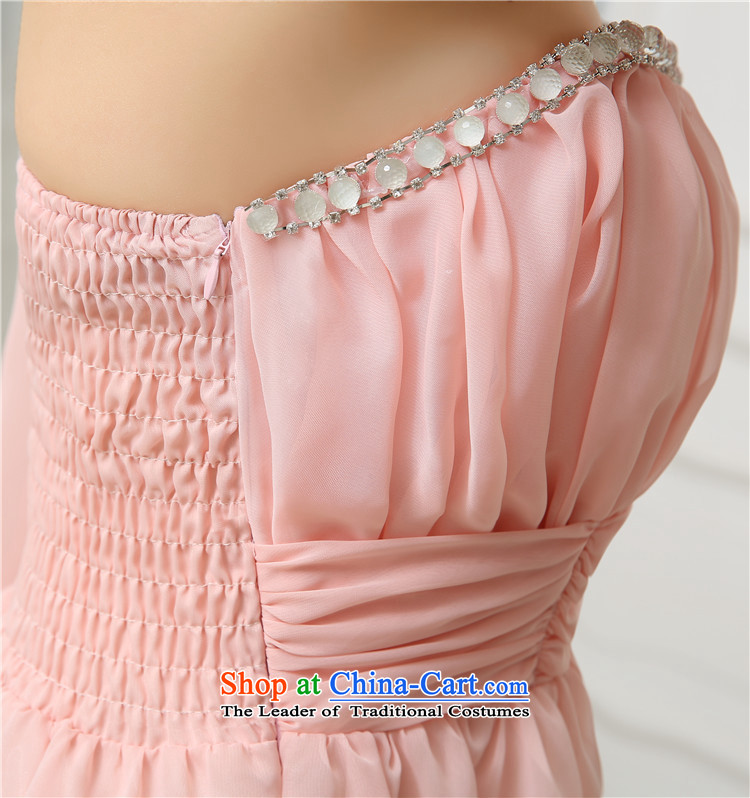 The adverse short skirt nail-ju, sister shoulders bridesmaid skirt sister services Korean bows to dress code are champagne color pictures, prices, brand platters! The elections are supplied in the national character of distribution, so action, buy now enjoy more preferential! As soon as possible.