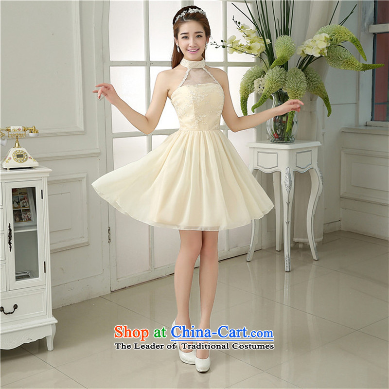 Mano-hwan's 2015 new hang also bridesmaid Dress Short of Korean bridesmaid services bridesmaid mission annual service performances marriage dress uniform shoulders champagne color code, card are Shan House (KASHAN.JJ) , , , shopping on the Internet