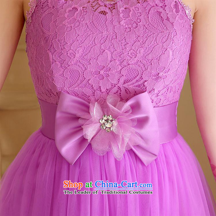 The short-hwan, bride also dress marriage performances hang bon bon skirt bridesmaid dresses summer gown violet XL Photo small, prices, brand platters! The elections are supplied in the national character of distribution, so action, buy now enjoy more preferential! As soon as possible.