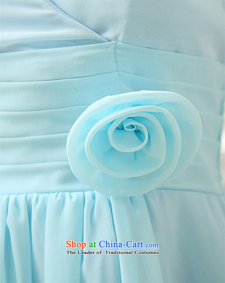 Mano-hwan's bridesmaid dress uniform tail of the bows 2015 New Show Services Yu Hsuan small dress code are blue skirt sister picture, prices, brand platters! The elections are supplied in the national character of distribution, so action, buy now enjoy more preferential! As soon as possible.
