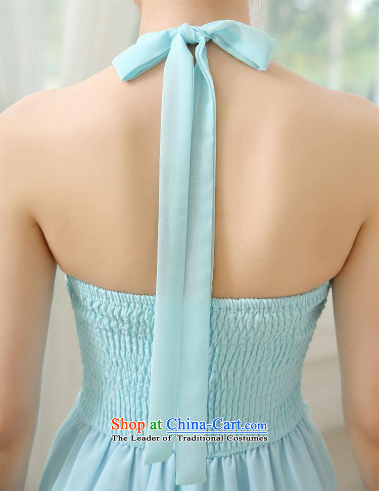 Mano-hwan's bridesmaid dress uniform tail of the bows 2015 New Show Services Yu Hsuan small dress code are blue skirt sister picture, prices, brand platters! The elections are supplied in the national character of distribution, so action, buy now enjoy more preferential! As soon as possible.