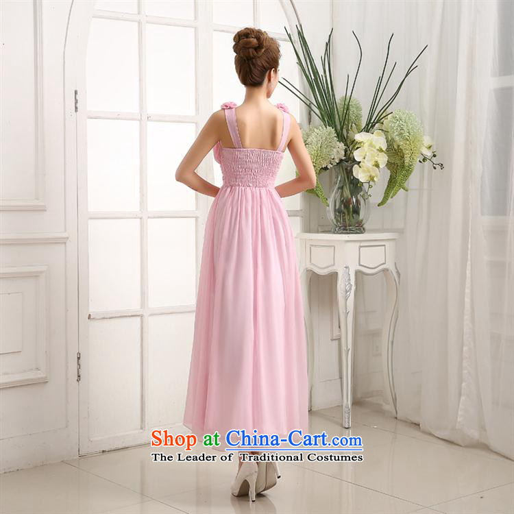 Mano-hwan, marriages bows dress shoulders bridesmaid evening dress 2015 new long multi-color evening pink are code picture, prices, brand platters! The elections are supplied in the national character of distribution, so action, buy now enjoy more preferential! As soon as possible.