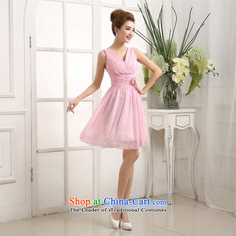 Mano-hwan's 2015 new bridesmaid Dress Short Lifting Strap, Small dress skirt dinner drink service bridesmaid short skirts, champagne color XL Photo, prices, brand platters! The elections are supplied in the national character of distribution, so action, buy now enjoy more preferential! As soon as possible.